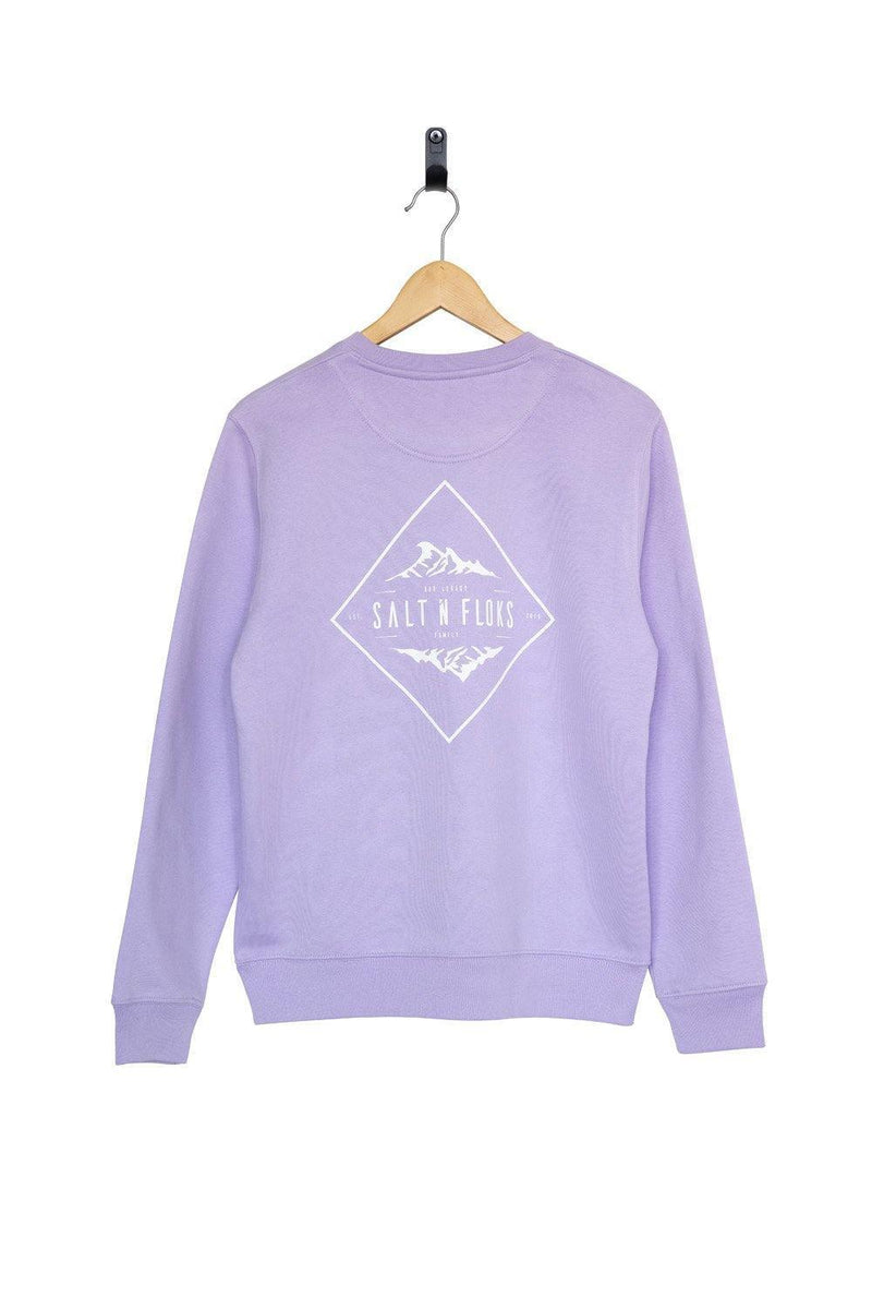 Legacy Crewneck Lavender - Salt N Floks