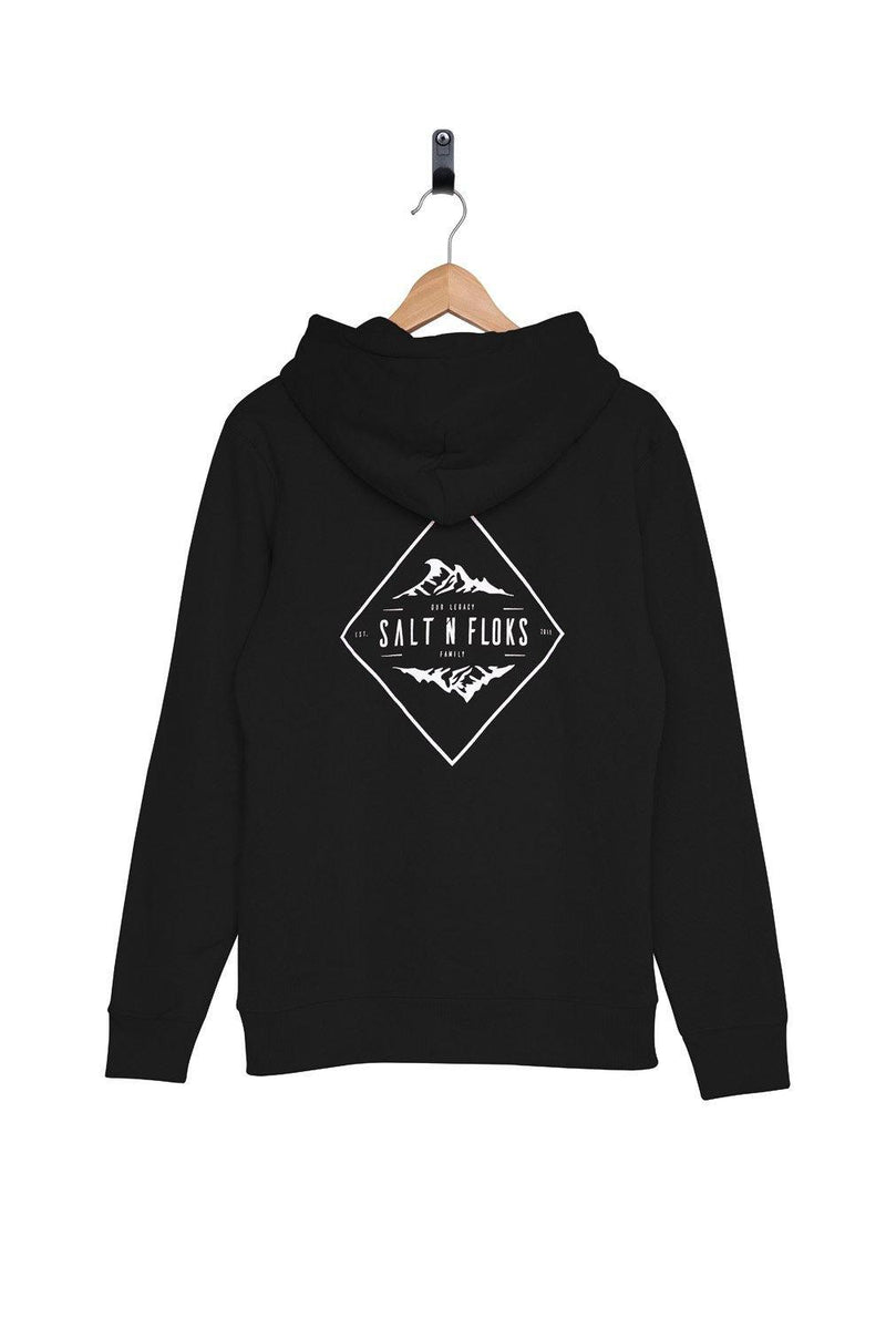 Legacy Hoodie Black - Salt N Floks