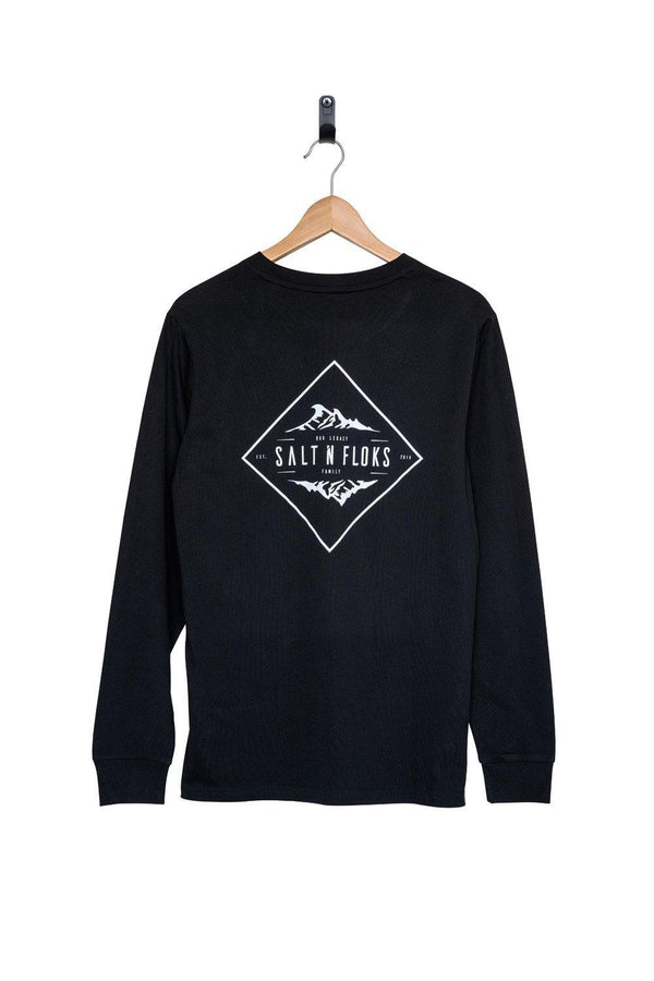 Legacy Longsleeve Black - Salt N Floks