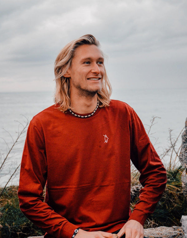 Legacy Longsleeve Sunset Red - Salt N Floks