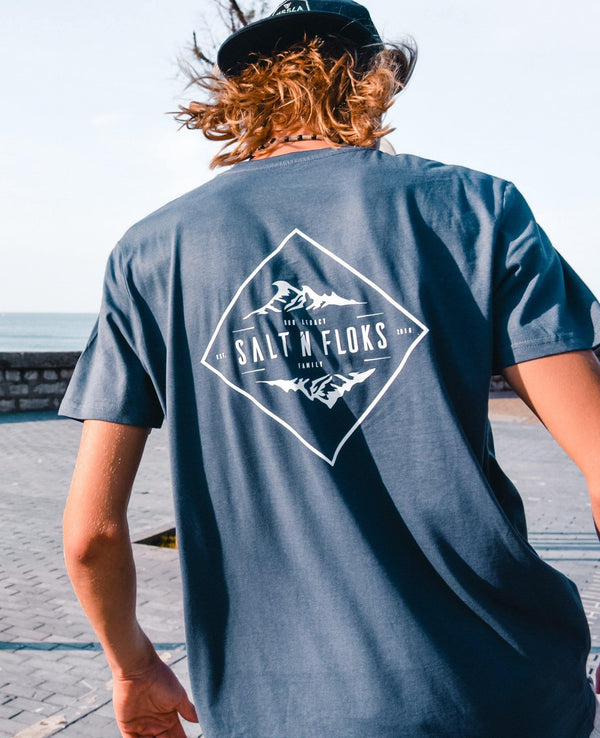 Legacy T-Shirt Deep Ocean - Salt N Floks