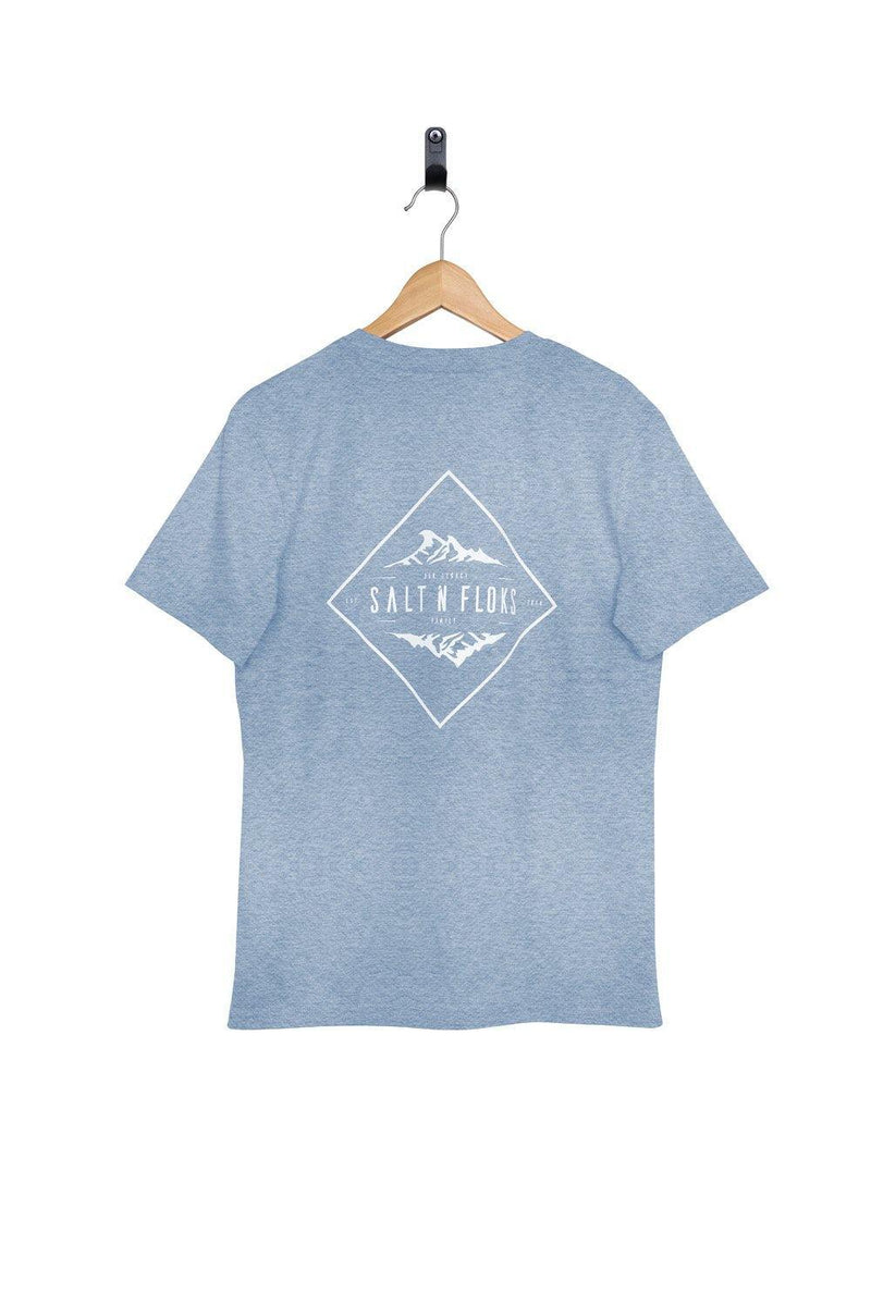 Legacy T-Shirt Caribbean Blue - Salt N Floks
